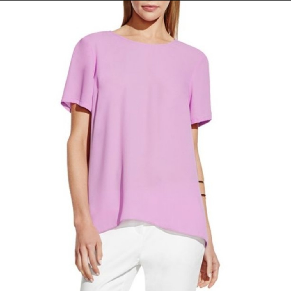 Vince Camuto High Low Hem Blouse